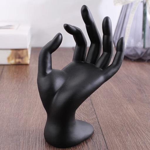 

Creative Lotus Hand Model Ring Holder, Bracelet, Necklace, Jewelry Display Stand, Jewelry Stand.