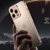 Ultra-Thin Lightweight Metal Frame iPhone 16/15 Pro Case with Seahorse Buckle Design and Heat Dissipation