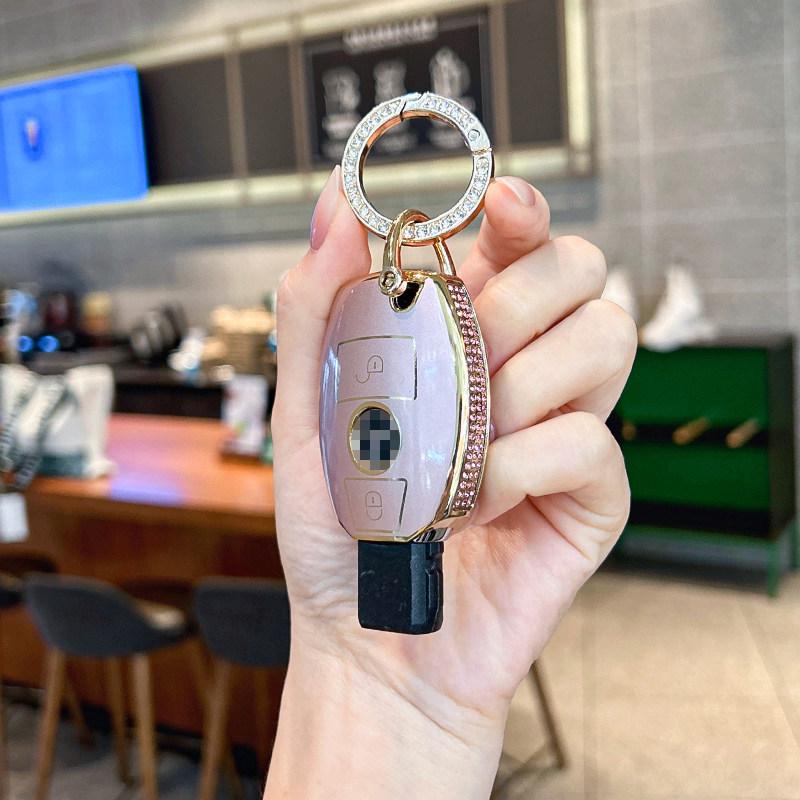 Mercedes Key Case for C260L/E300L, A200, GLE350, GLB220, GLC, GLA180