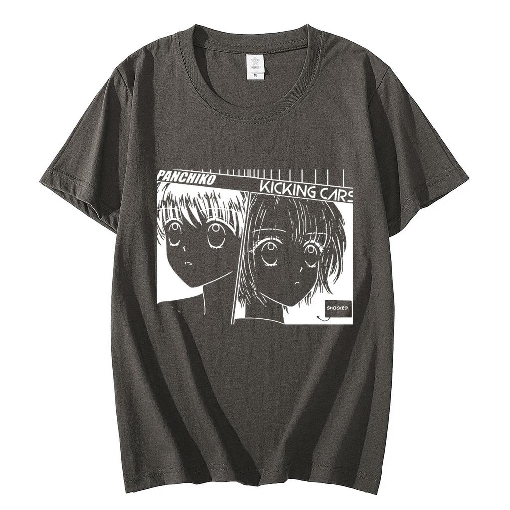 Rock Band Panchiko Album Grafica Magliette Unisex Tendenza Moda Vintage Manica Corta Maglietta Casual Comfort Magliette in Puro Cotone