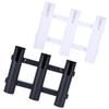 Wall Mounted Fishing Rod Holder Bracket 3 Rods Tube Plastic Boat Fishing Rod Racks