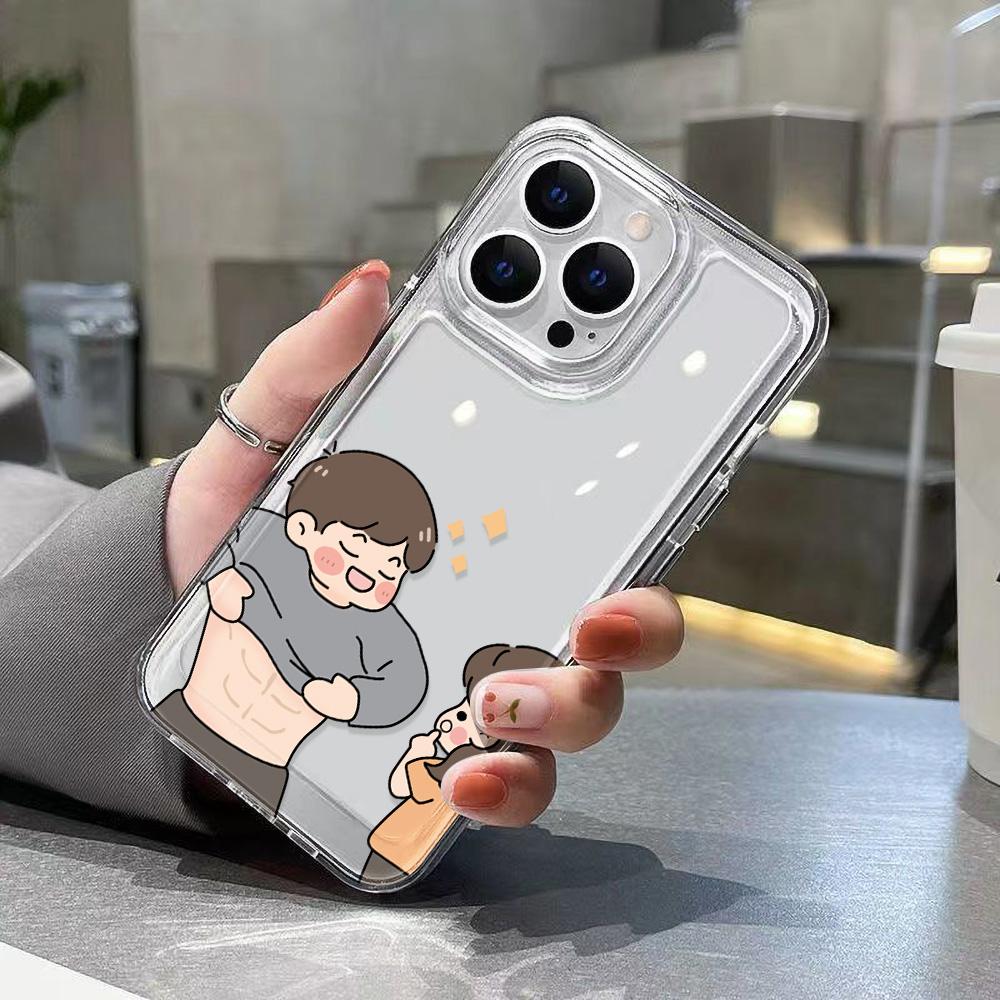 Reinforced Drop-Proof Space Case for iPhone 11 12 13 14 15 16 iPhone 14 15 16 Pro Max Samsung A16 A35 A36 A54 A55 S25 Xiaomi 11T