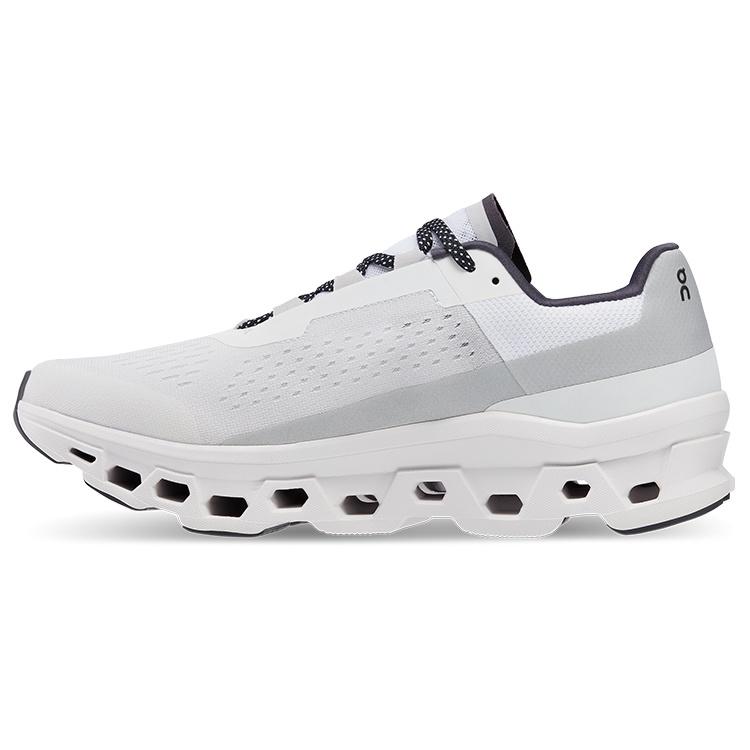 On Running Cloudmonster All White Black Men s 61.98434