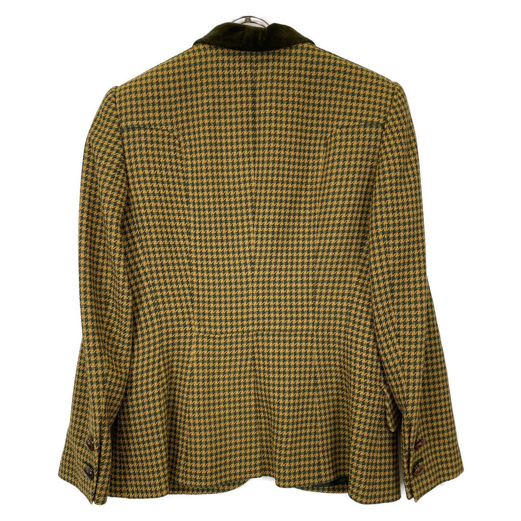 RENA LANGE Khaki X Yellow Tweet Jacket Jacket 40 Khaki/YellowUsed