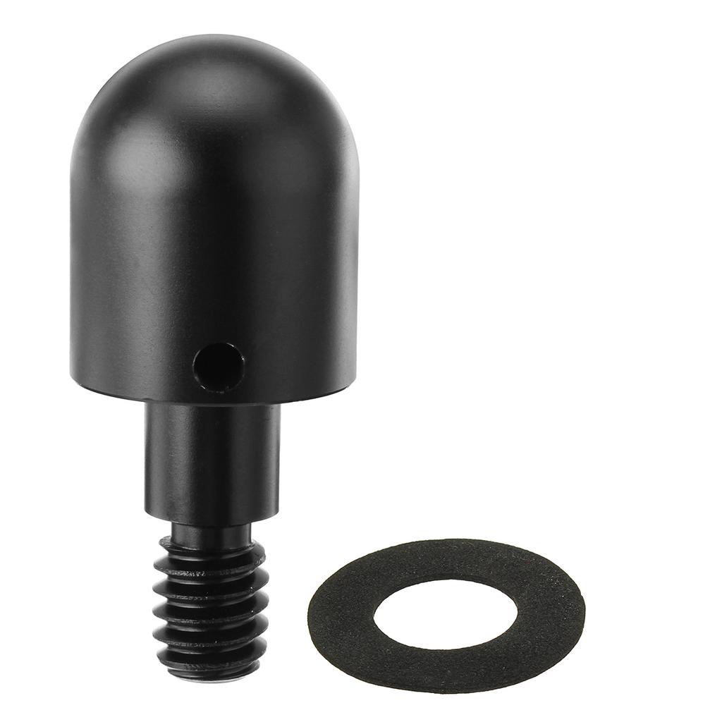 Protezione Paraurti Anteriore Per Auto – Punta Rotonda In Alluminio Per Smart, Colore Nero