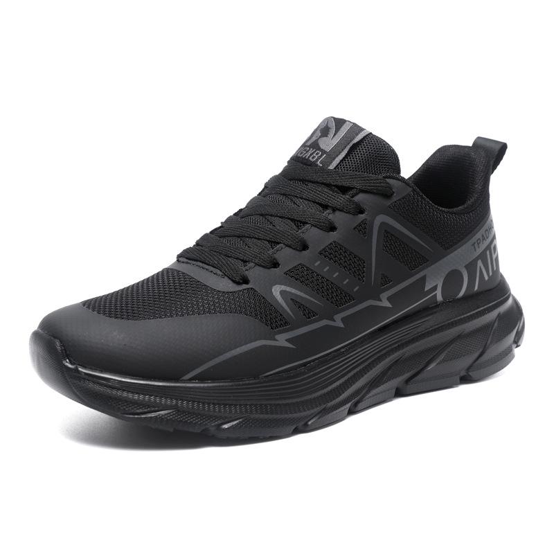 Men's 2025 Autumn/Winter Soft Sole Non-Slip Running Shoes - Fashionable, Wear-Resistant Casual Outdoor Sports Footwear