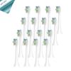 Kompatible Bürstenköpfe für Philips Sonicare HX6511 HX9362 HX6013 HX6063 HX3110 HX3212 HX6231 HX6631 HX6711 - Set mit 16 Stück