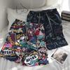 K167 Summer Casual Men's Korean Style Loose Beach Shorts