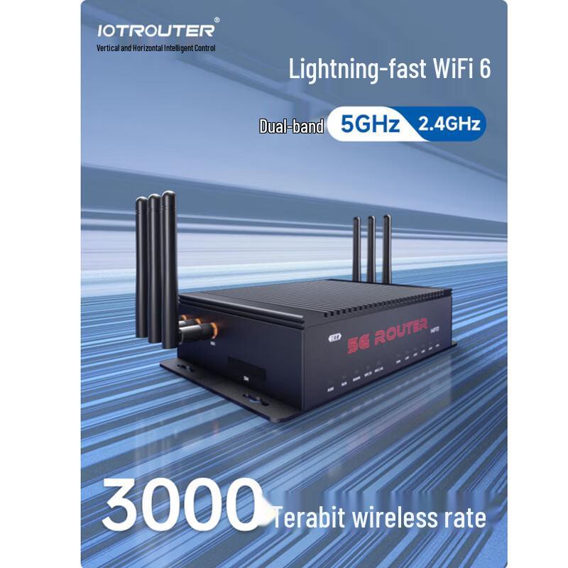 IOTROUTER Industrial 5G To Wi-Fi 6 Router ER5000 (CN Version)