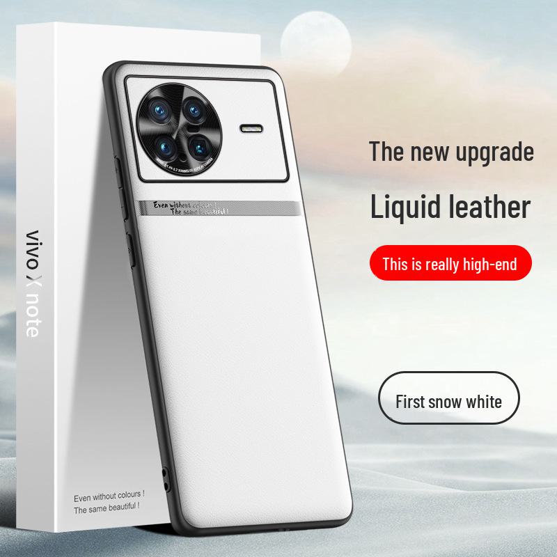 VivoXnote Liquid Leather Cell Phone Case: Anti-Fall, Anti-Fouling, Protective Cover