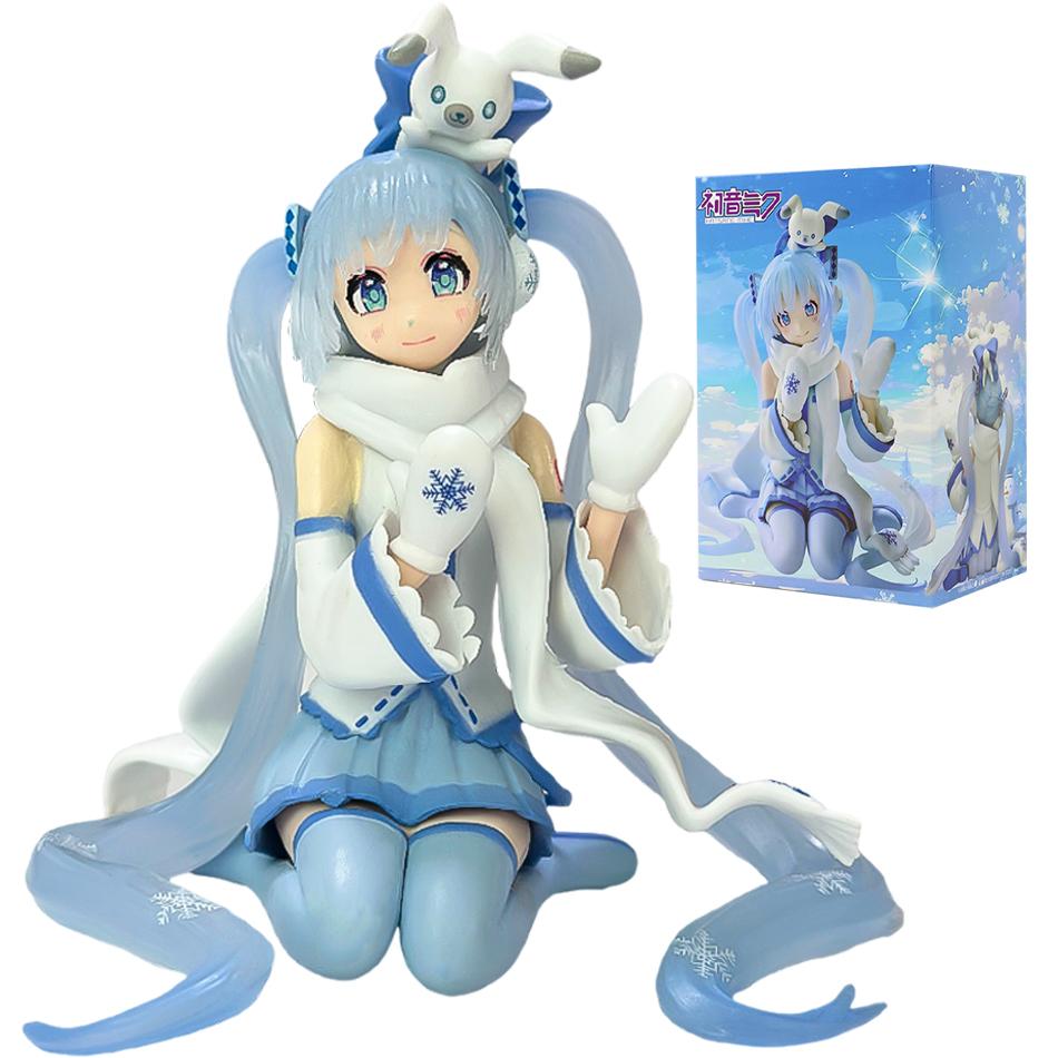 The Hatsune Miku of the Closed Window World Theater Version World Plan Collapsed World Hatsune Miku PVC Figure Model Toys Gift