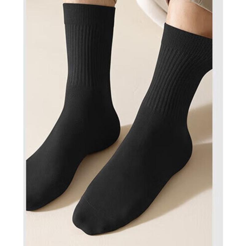 5 Paar Herren Baumwolle 7A Antiseptisch Deodorant Mode Anti Pilling Lange Stapelsocken