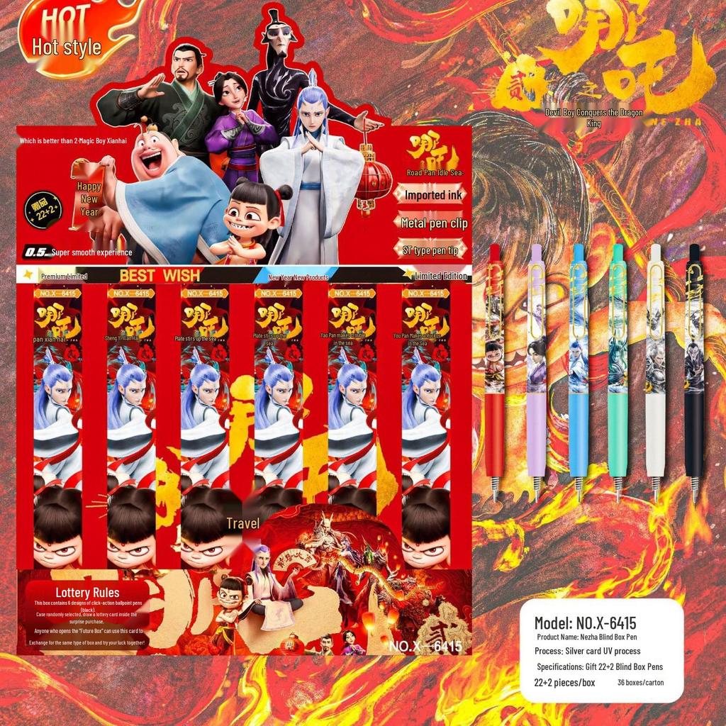 Harry Potter Blind Box Pen - Cute Water-Based Stationery for Students