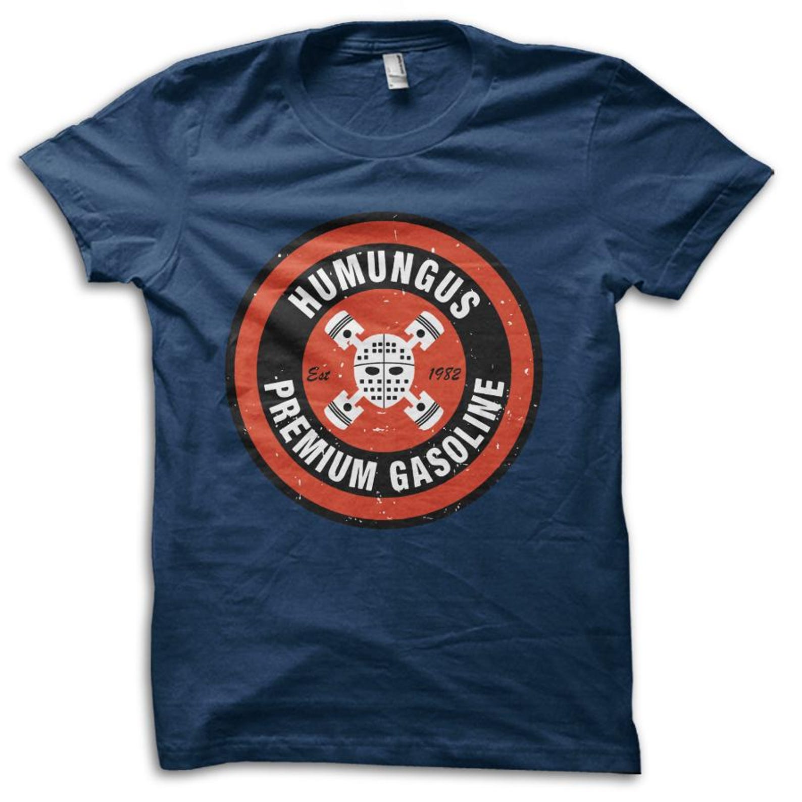 Humungus Premium Gasoline MFP Interceptor Mad Max printed T-Shirt 4XL