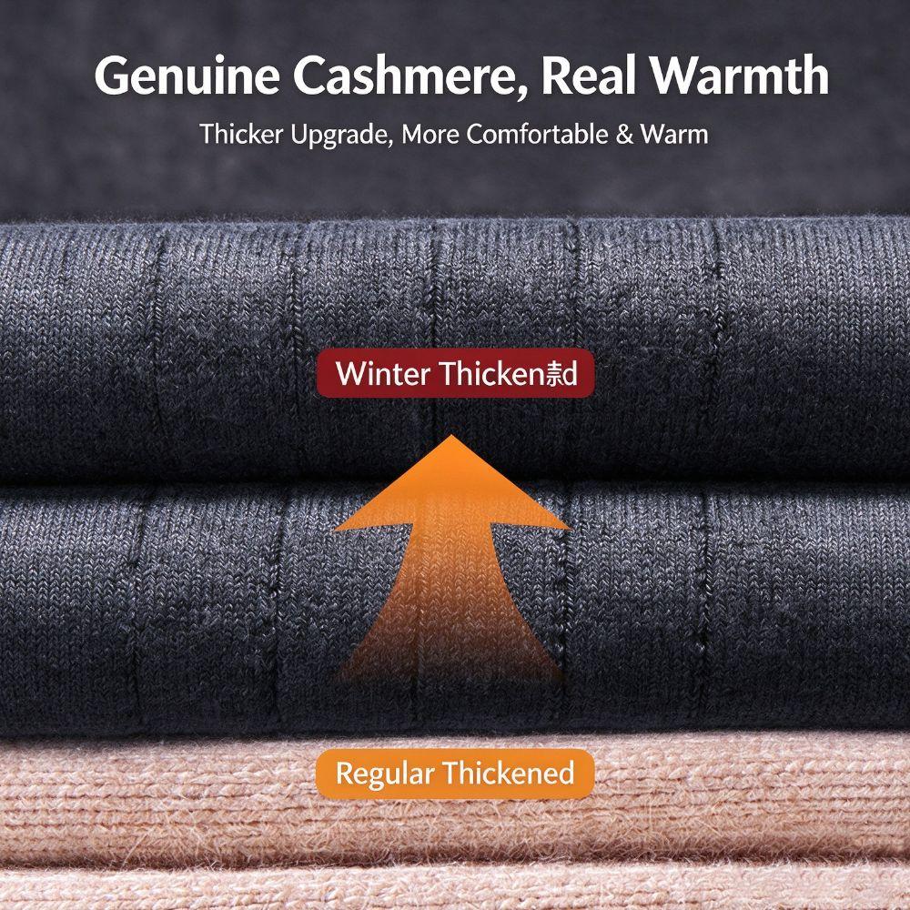 Elastic Thick Knee Protector Cold-proof Thermal Leg Warmers Winter Knee Cover Arthritis