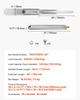 1 Coppia 16-60 pollici Guide per Cassetti Soft-Close Cuscinetti a Sfera Estrazione Totale