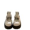 Heart-shaped Buckle Mary Jane Shoes Autumn New Small Thick-soled Heightening Small Leather Shoes Versatile Casual Women's Shoes