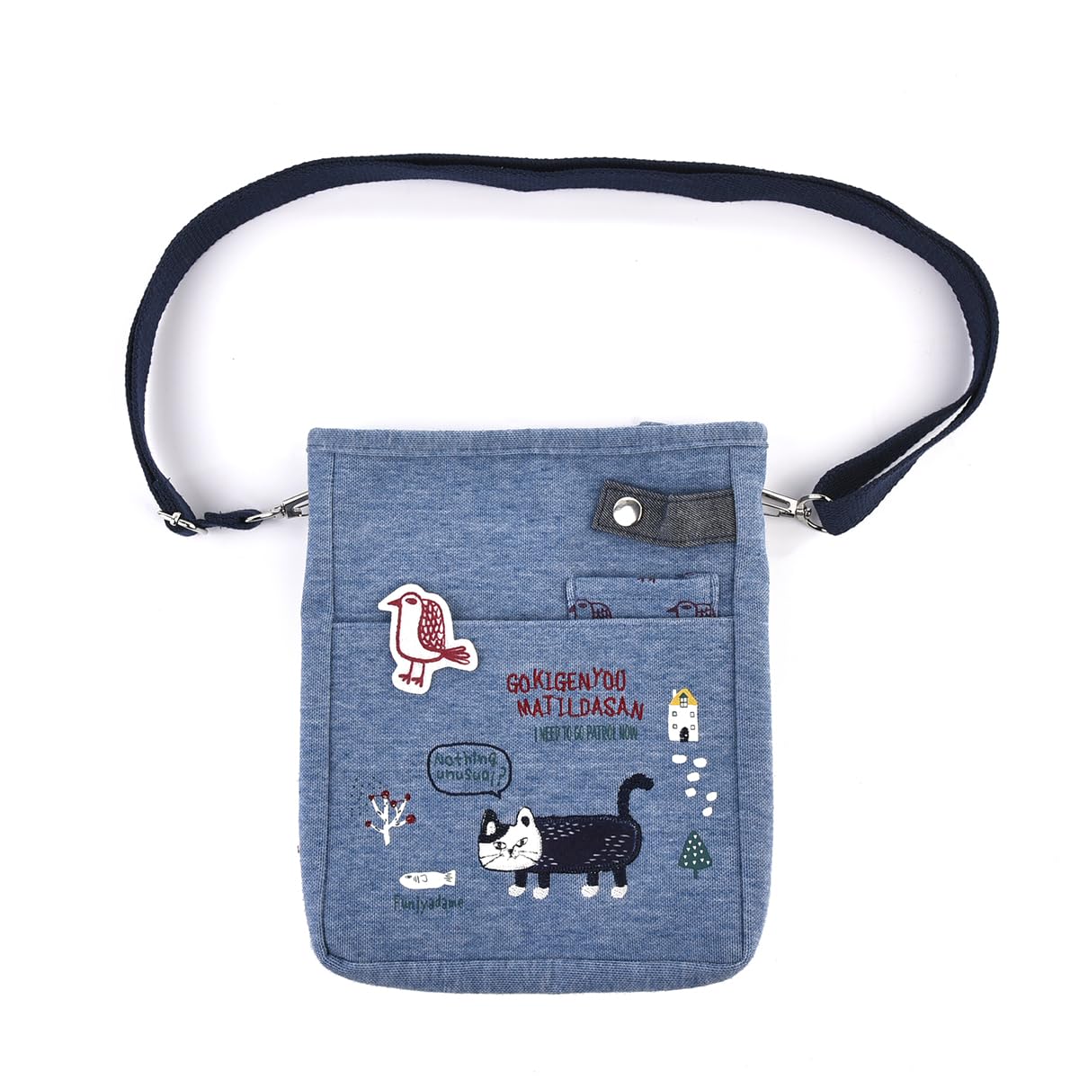 Kusguru Япония Женская сумочка-клатч 236625 Синий