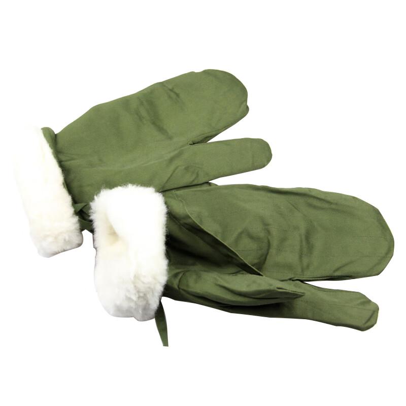 

Three-Finger Wool Cold Weather Training Gloves