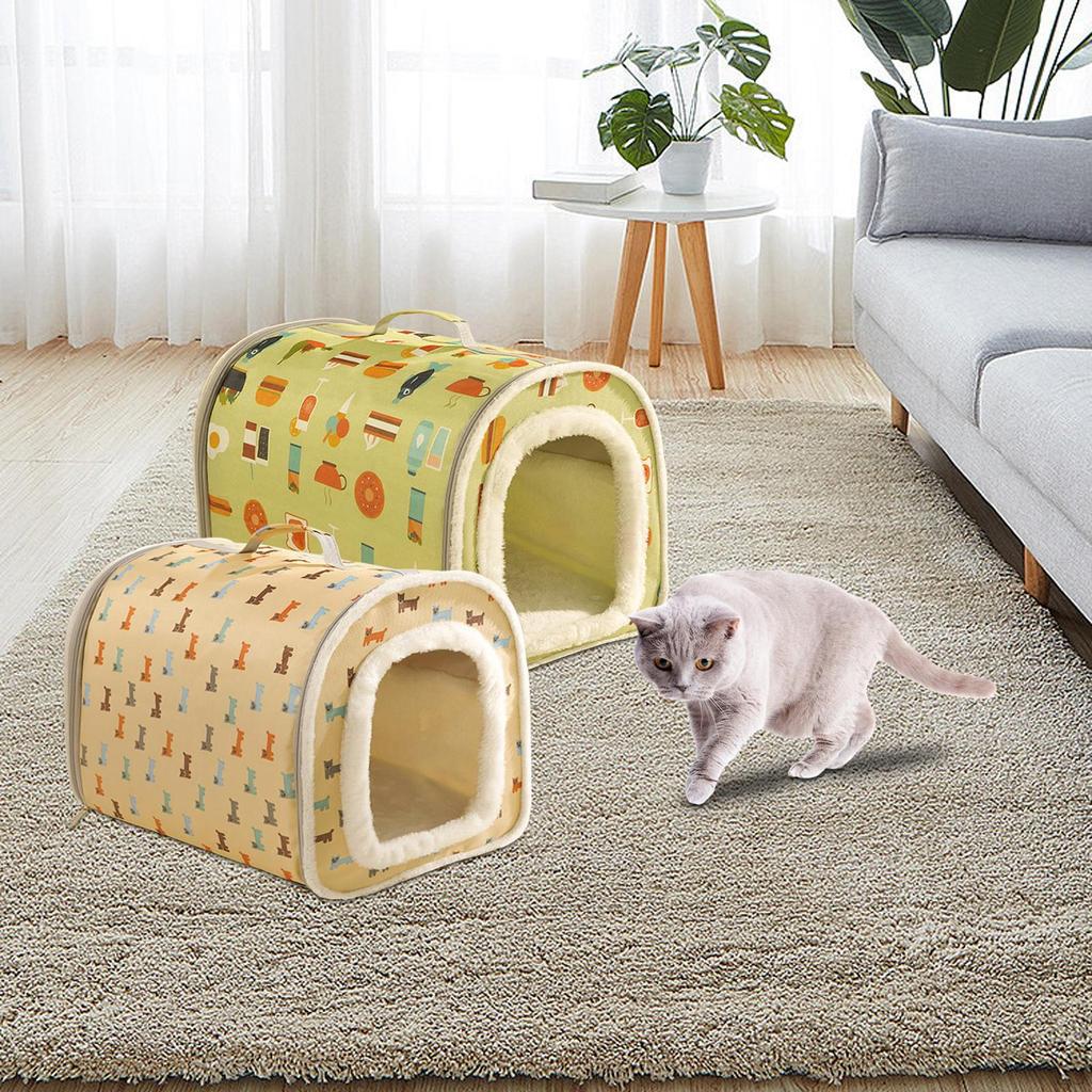 Gemütliche Haustier-Oase für Kleintiere mit austauschbarem Kissen