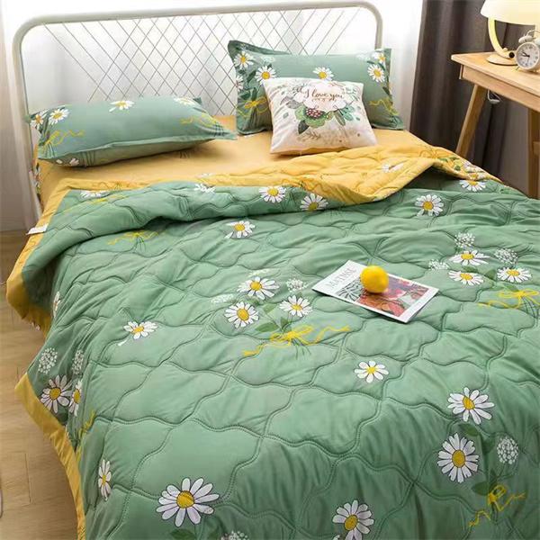 Frühling Sommer Baumwolle Decke Dünne Tröster Quilts Erwachsene Kinder König Quilt Patchwork Tagesdecke Luxus Bett Decke 200x230 cm Wohnkultur
