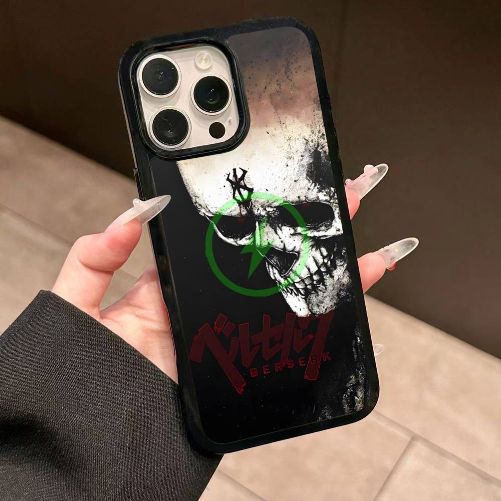 Comic Cool Berserk Phone Case For IPhone 13 14 15 11 12 16 17 Pro Max Plus For Magsafe Magnetic Shell