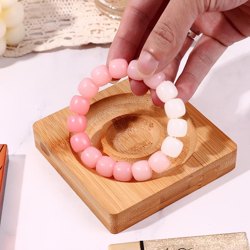 Wenwan Bracelet Display Stand: Jewelry Storage & Shooting Props Tray