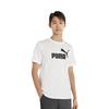 Puma T Shirts Men's White 02 Crew Neck Moderate Straight Fit 688958-02