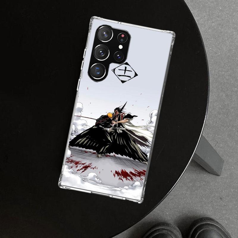 Zaraki Kenpachi Bleach Phone Case Cover for Samsung Galaxy S26 S25 Edge S24 S23 Ultra S22 Plus S21 FE S20 + Art Customized Funda
