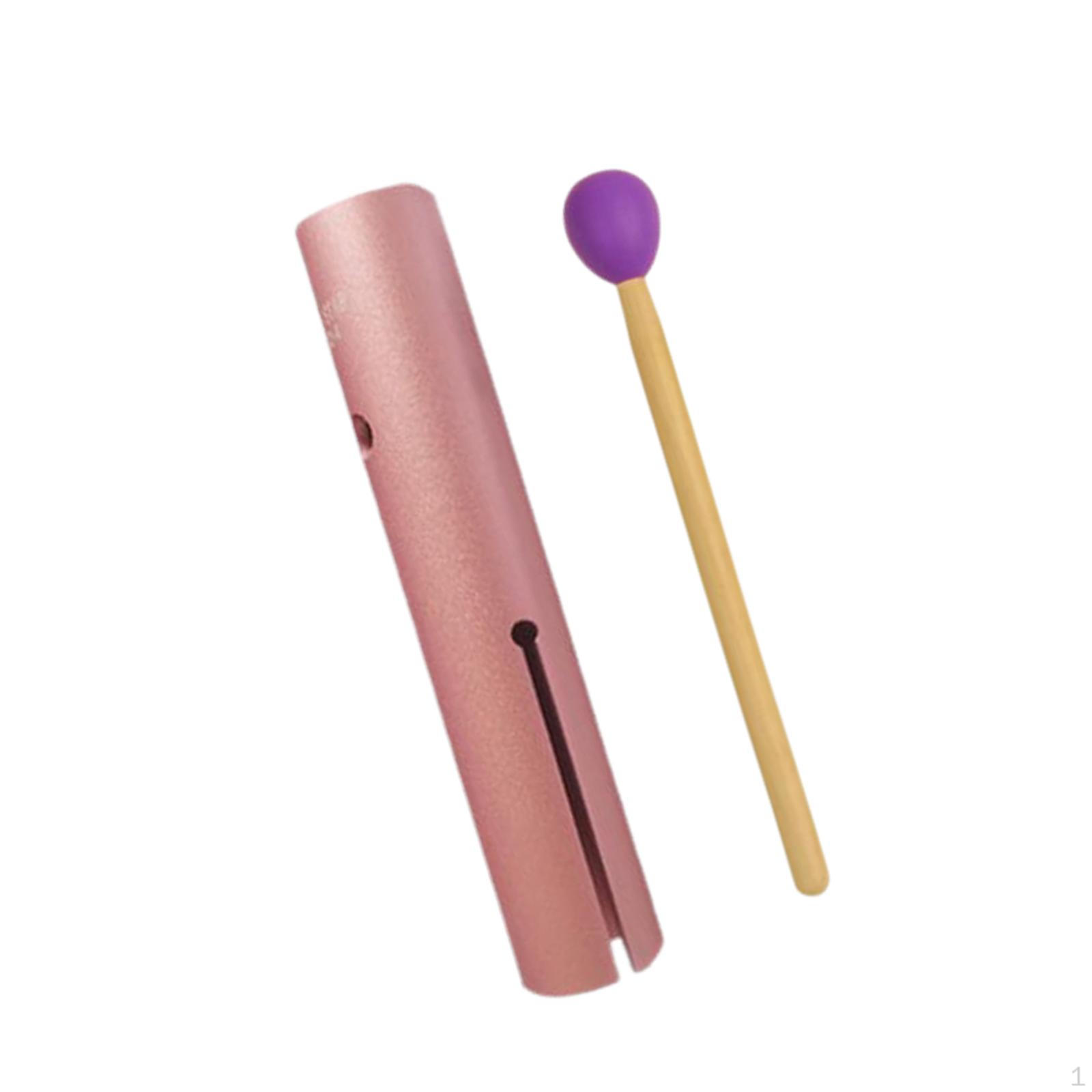 

Алюминиевый сплав трубка вау-вау Guiro шейкер дети взрослые игрушка для вечеринок подарки ударный инструмент для обучения розовый