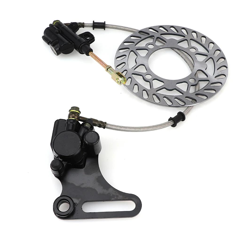 Hlavní hydraulický válec Třmen Sestava zadní brzdy Brzdové destičky Zadní kotoučová brzda pro Pit Dirt Bike KLX Motocykly Příslušenství