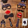 Graduation Party Photo Props Set 2026 Graduation Ceremony Decoration Accessories for Celebration Photo Booth Fun and Memorabilia