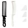 2x/Set Hair Cutting Positioning Comb Hair Comb Set S Arc Hair Comb Hairdressing Comb Set for Hair Cutting