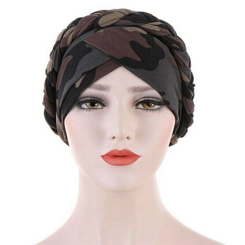 Women's Hat Chemo Cap Muslim Hair Loss Head Scarf Turban Head Wrap Covers
