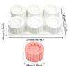 Heart Cylinder Silicone Molds Fondant Mousses Cake Molds Making Pastry Chocolate Molds Baking Decorating Tool Nonstick