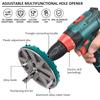 Adjustable Hole Saw,Adjustable Punch Saw Tool for Drilling,Adjustable Round Hole Saw Diameter 45-130MM,Hole Opener Tools,Adjustable Hole Cutter