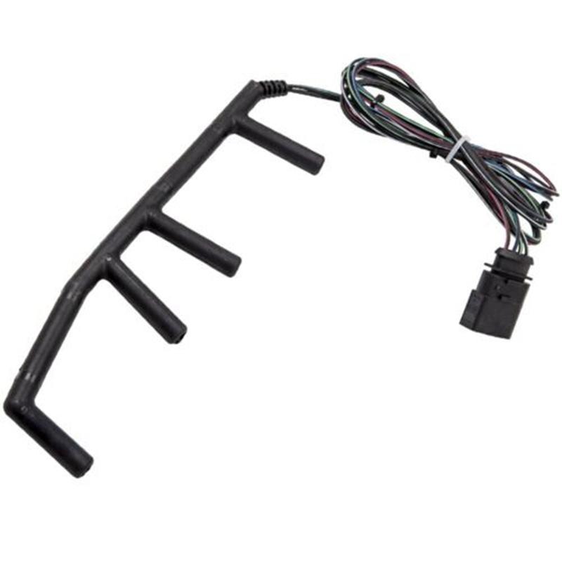 038971220C 4 Wire Crude Oil Glow Plug Wiring Harness For VW Golf TDI Jetta Golf 1.9L 2002-2004-M53K