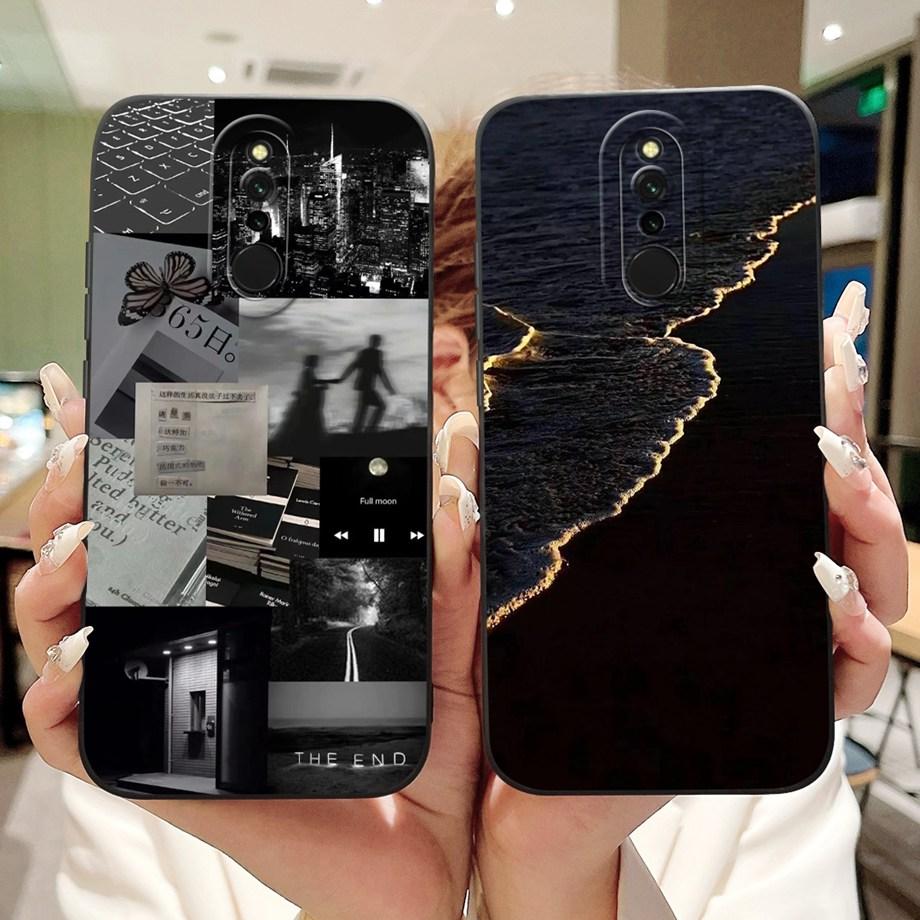 Cool Soft Silicone Case For Xiaomi Redmi 8 8a Phone Case Shockproof Back Cover For Redmi8 Redmi8a Rabbit Panda Cartoon Fundas