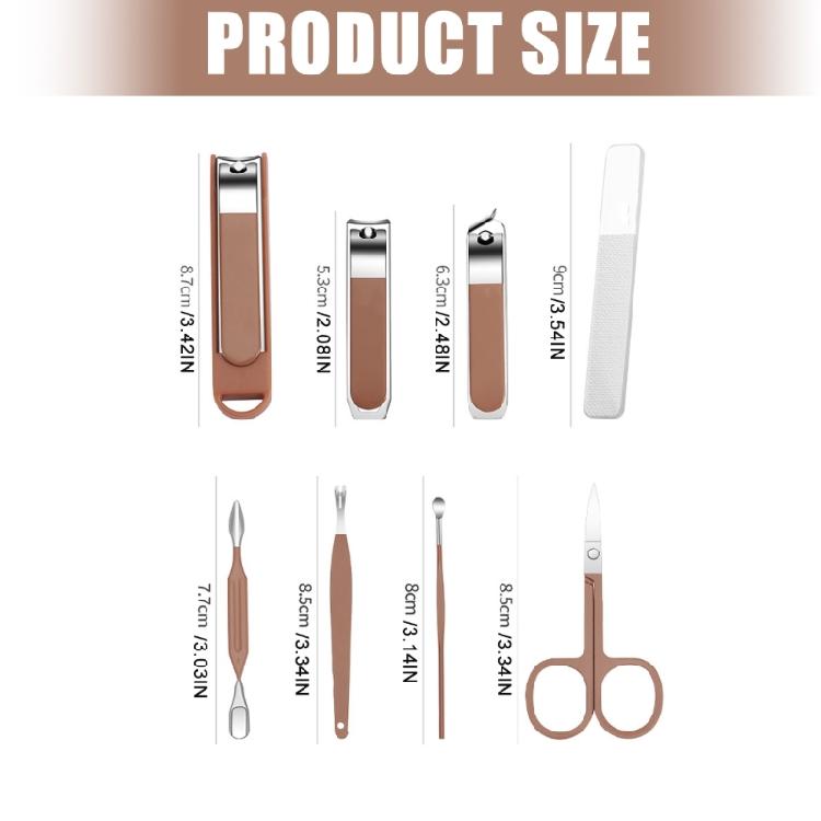Safety Lock Nail Trimmer Kit Ergonomic Non Prevention Technology Travel Friendly Case