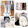 1 Pair Soft Lovely Stockings Sleeping Socks Plush Coral Socks Warm Autumn Winter