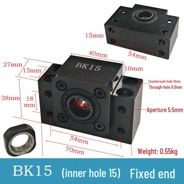 Ball Screw Support Seat for Engraving Machines: BK/BF12, 15, 20, 25 Fixing Bearing