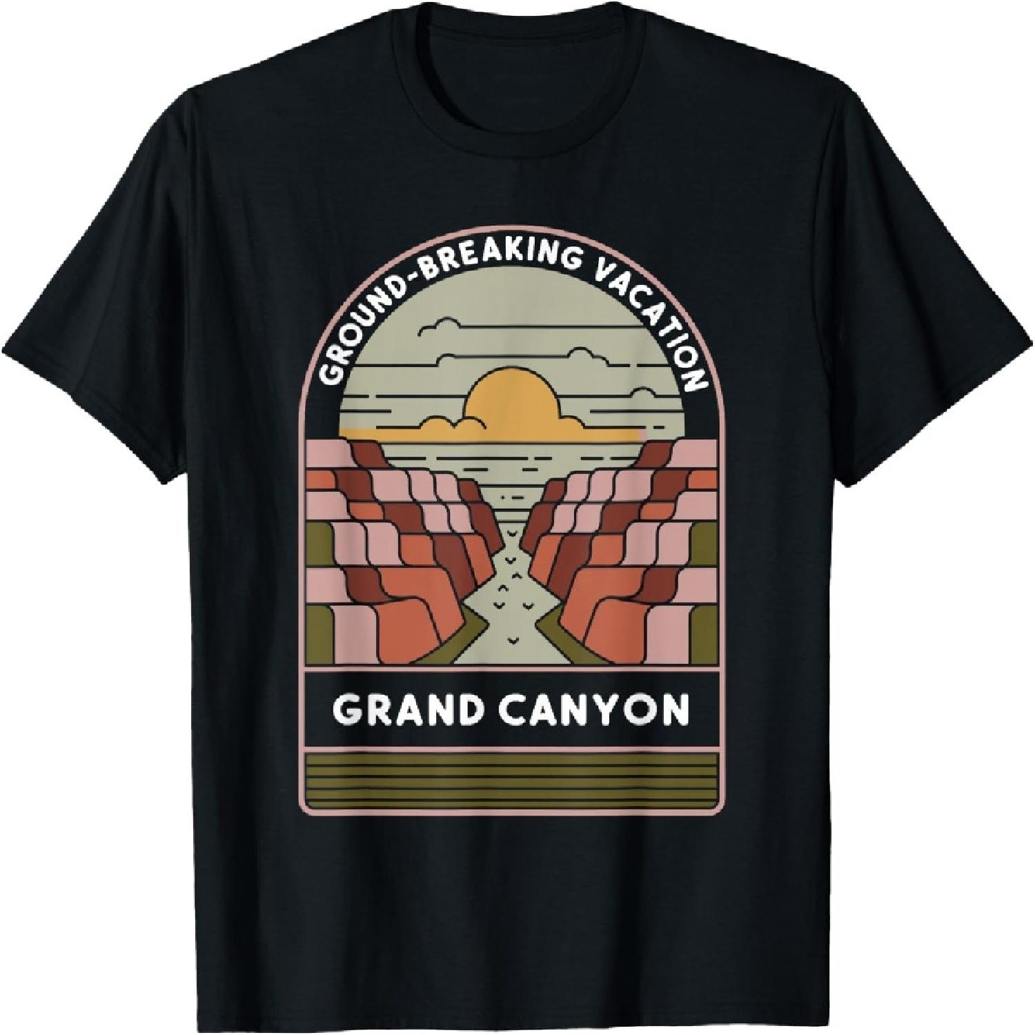 Unique Grand Canyon Vacation Design for Adventure Lovers T-Shirt S