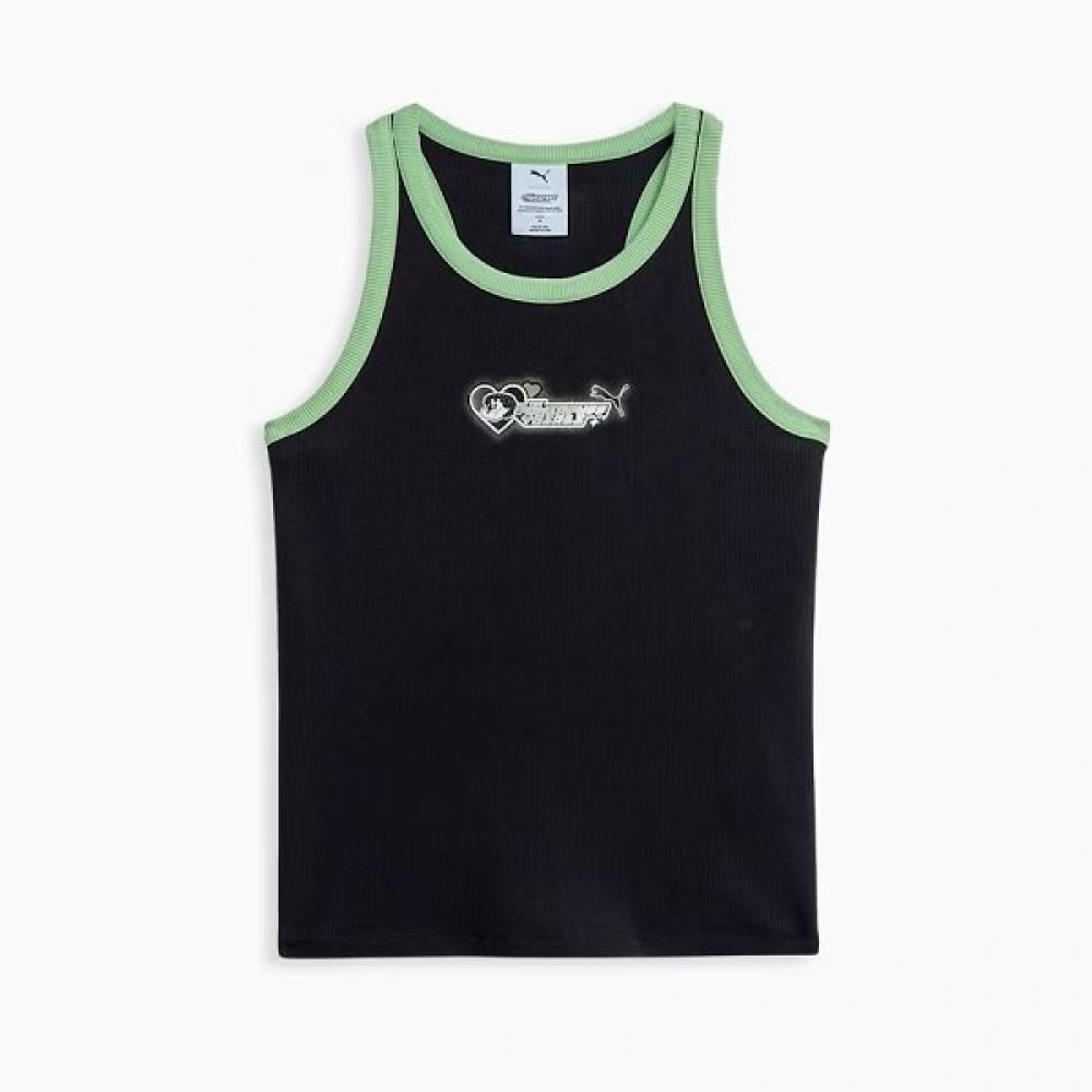 Puma X Powerpuff Girls Slim Top Black 637467 01 01 black/M