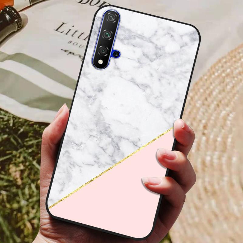 Für Huawei Nova 5T Hülle Wolf Cartoon Silikon Weiche TPU Rückseite Für Huawei Nova 5T Handyhüllen Nova5T YAL-L21 Fundas Coque