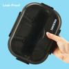 Leak-Proof Bento Box Dinnerware Set, 1300ml Food Container for Adult and Student, Stainless Steel 304, With Soup Bowl