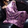 1pc Bear Cartoon blanket Lightweight Flannel Throw for Sofa Bed Travel Camping Livingroom Office Couch Chair