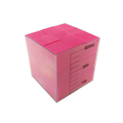 3.3cm Magnetic Small Cube Teaching Capacity Demonstrator 1L Teaching Instrument