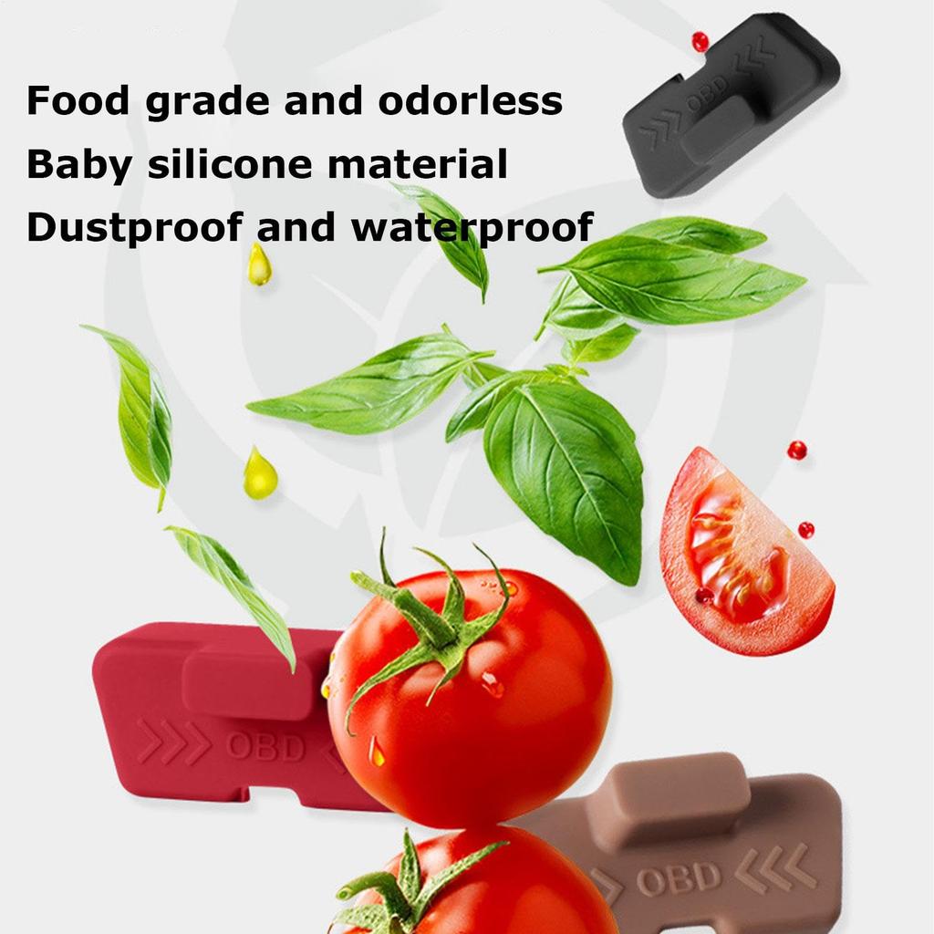 Jinyilwn OBD Port Lid, OBD Port Lock Anti-Theft Protector, Auto Replacement Waterproof | Protective