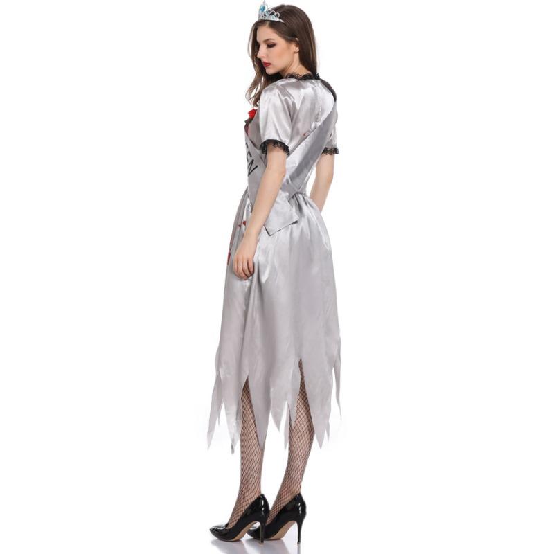 L Halloween Costume Adult, Ghost Bride Vampire Suit, Stage Performance Costume