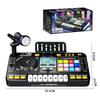 Kids Rechargeable DJ Mixer With Karaoke Microphones Multifunctional Music Creation Toy For Aspirings DJs